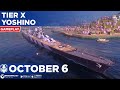 World of Warships Blitz Tier 10 Yoshino 98K Damage 