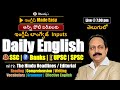 20 November, 2024 | Daily English for Competitive Exams in Telugu | | BANK | SSC | UPSC | SPSC