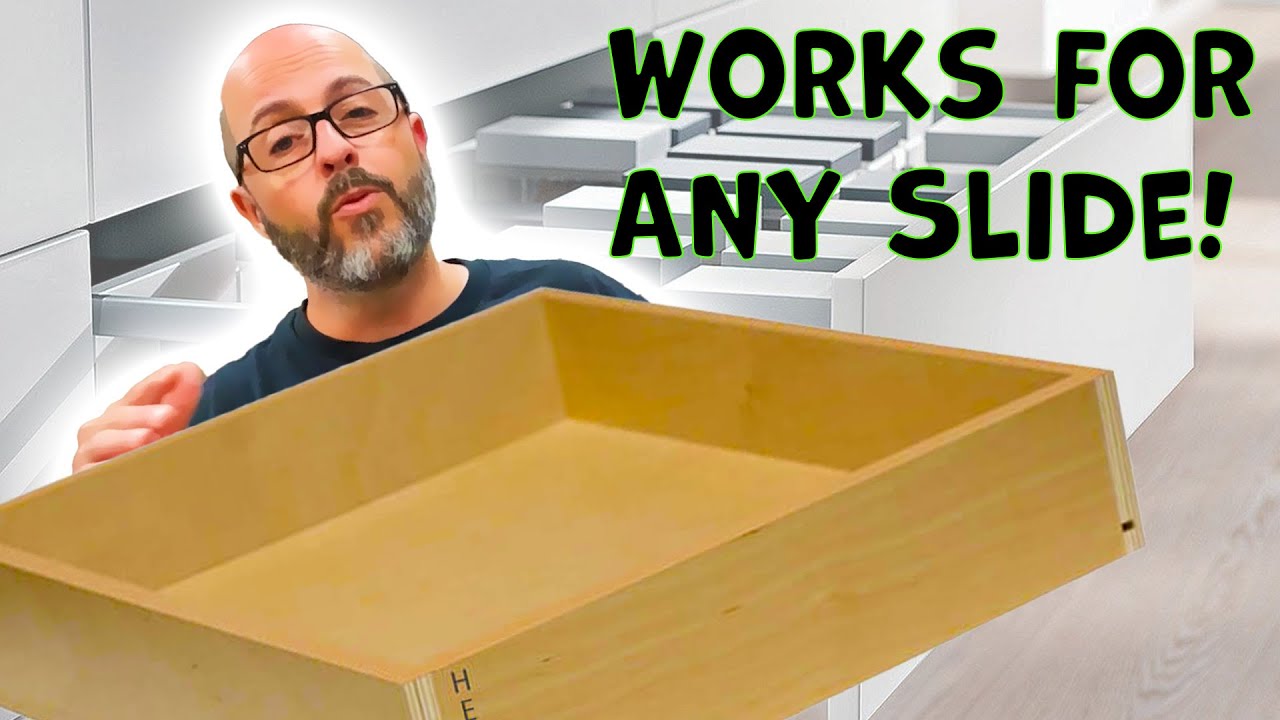 How To Make Easy DIY Drawers w/ Blum Undermount Slides // Home Bar Pt. 2 —  Crafted Workshop