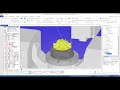 CIMCO Machine Simulation - Turbine toolpath