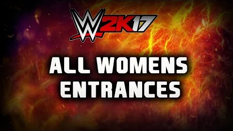 WWE 2K17 PS3 - All The Womens Entrances Package