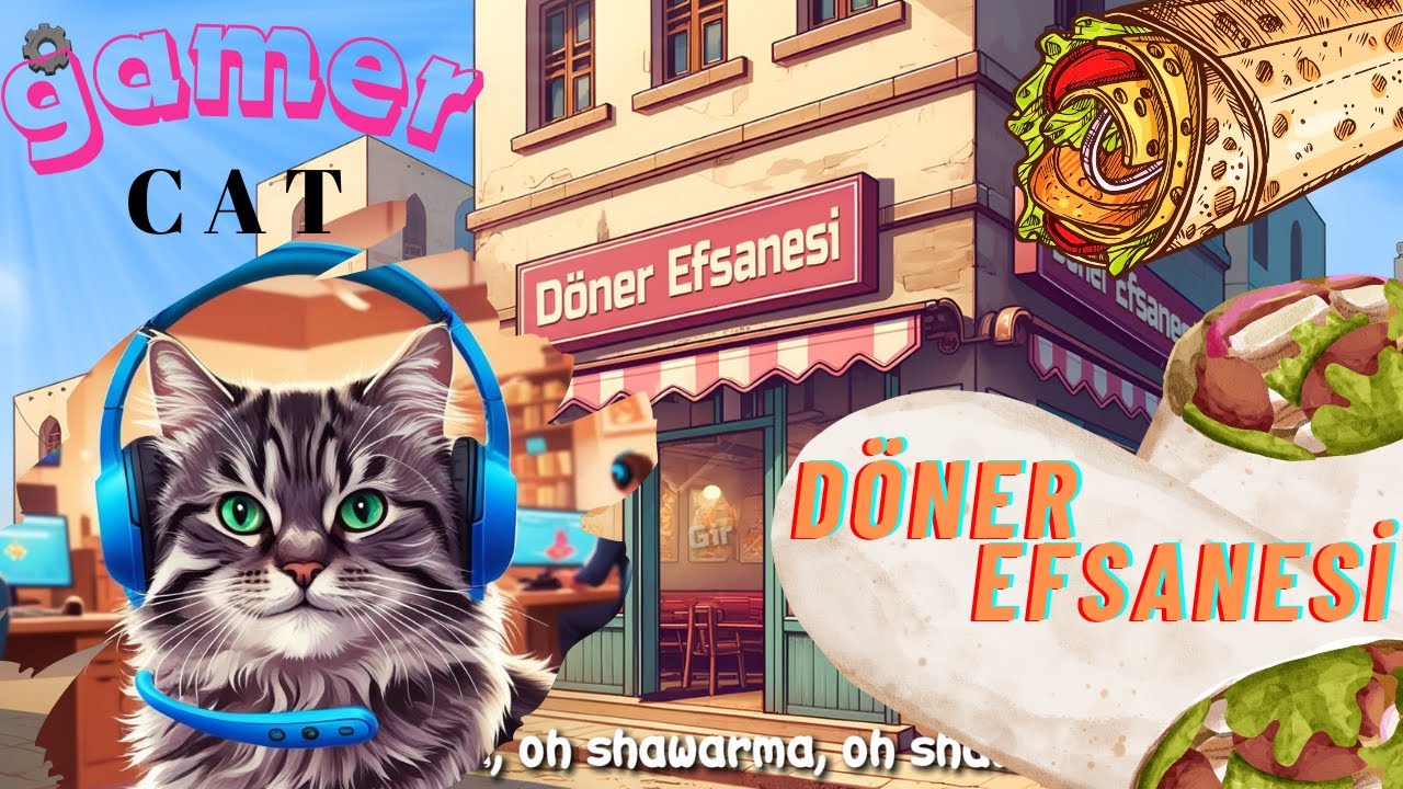 Gamer Cat Döner Efsanesi Oldu | Döner Efsanesi Bölüm 1 - YouTube