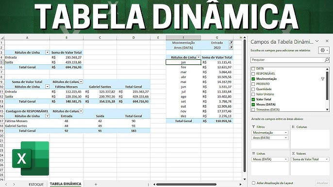 Como fazer uma tabela no Excel passo a passo