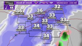Northeast Ohio weather forecast: Accumulating snow moves in