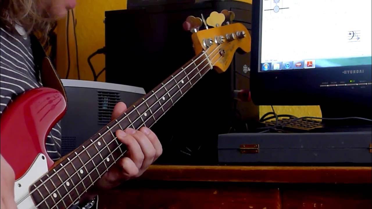 EBass lernen für Anfänger Lektion 3 1. Teil YouTube
