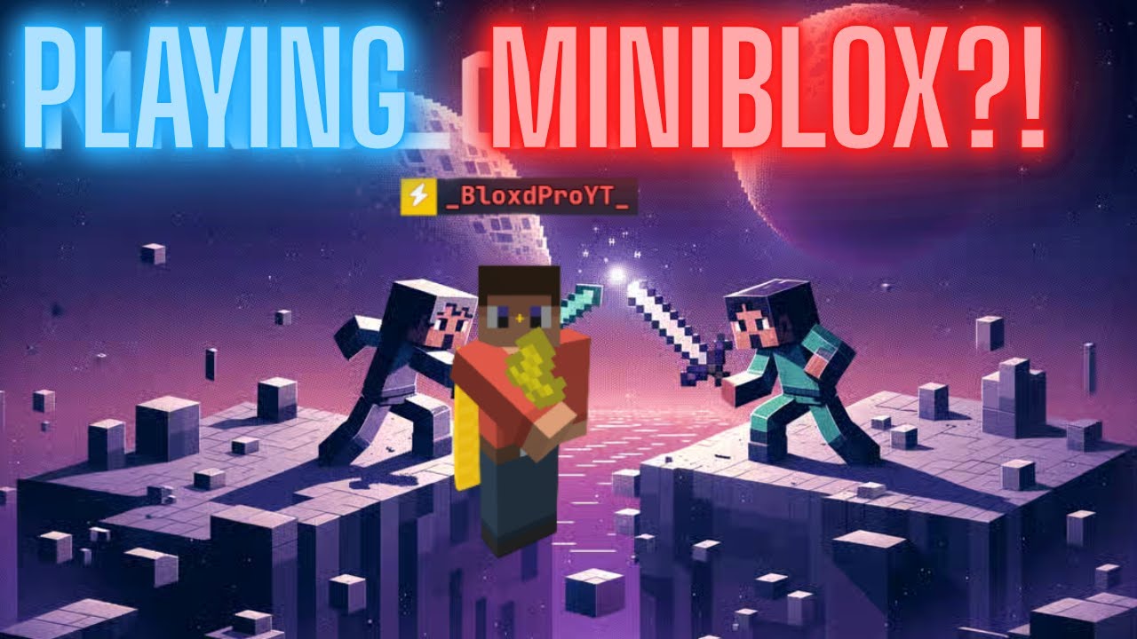 Playing MINIBLOX For the FIRST TIME?! (in a while) - YouTube