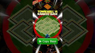 NEW TH14 RANKED BASE LINK! #clashofclans #coc #th14 #th14base
