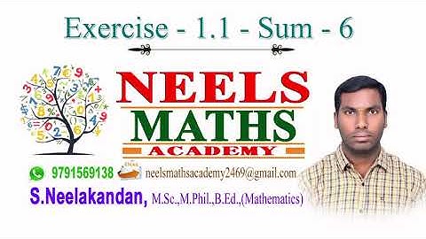 TN 10th Maths Unit - 1 : Relations And Functions – Exercise - 1.1 Q.No. 6 (15)