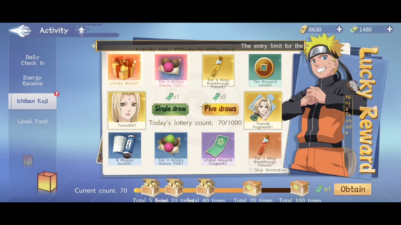 INSANE Tsunade Pull 💥 Full Recruit Showcase | Naruto Kage 