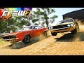 THE CREW 2 ШАШКИ - Dodge Challenger И Dodge Charger ЕДУТ В ПОТОКЕ! ШАШКИ С ДРУГОМ НА МАКС. СКОРОСТИ!