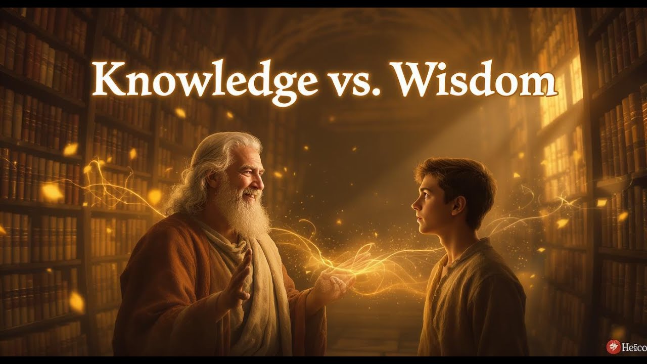 The Difference Between Knowledge and Wisdom - YouTube