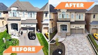 Complete Process from Excavation to Stamped Concrete Masterpiece!