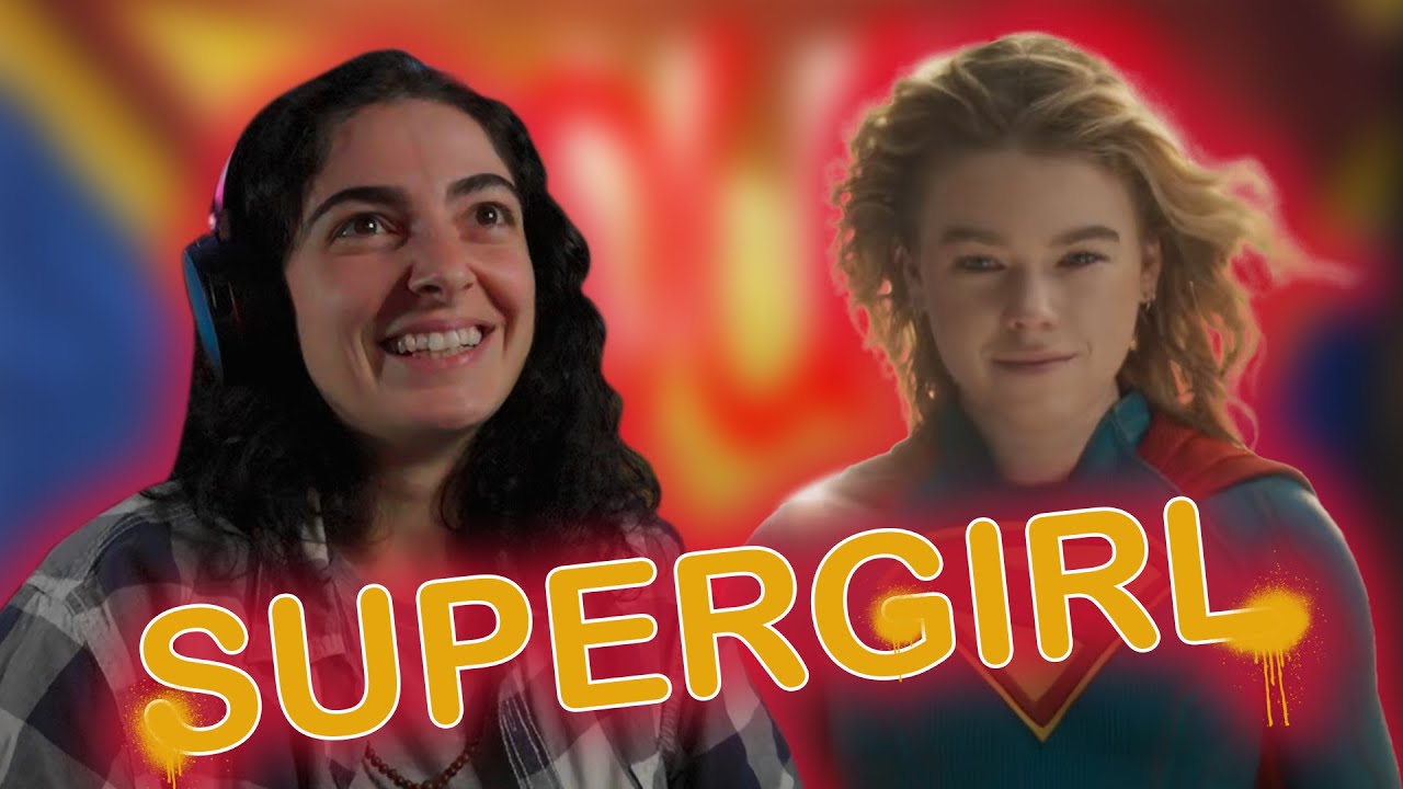 *SUPERGIRL* Official Trailer REACTION