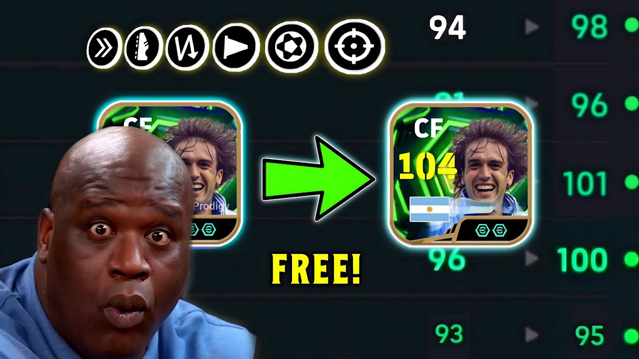 Free Epic Gabriel Batistuta Best Training Guide 🥶 eFootball 2026 🔥 How To Train Free Epic Batistuta