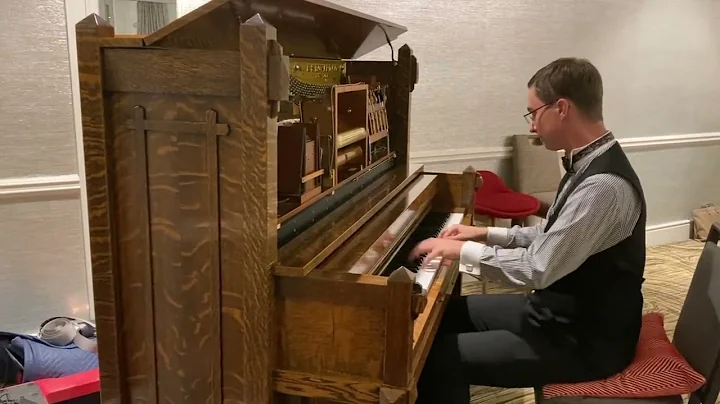 Adam Swanson performs Honky Tonk Train Blues at the 2022 AMICA/MBSI Convention in San Francisco