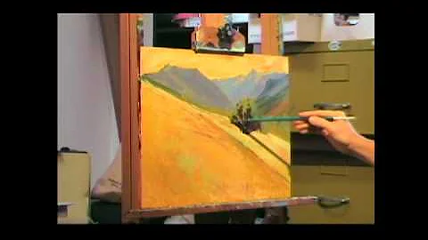 Charlie Easton: Artist - Painting Chilcotins at 30...