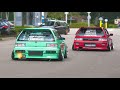 Honda Civic Sound Compilation 2025 | Flames, Accelerations, Launch Controls, ...