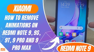 How to remove animations on Redmi Note 9, 9S, 9T, 9 Pro and 9 Pro Max