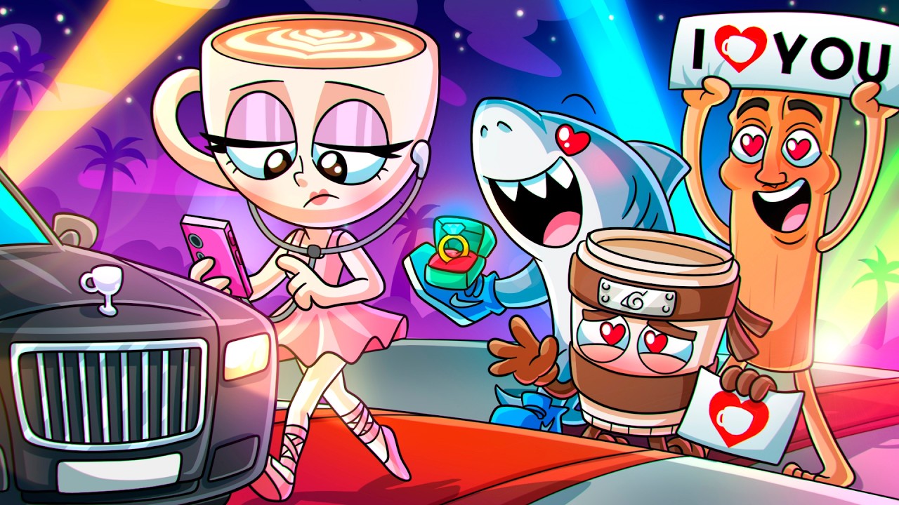 BALLERINA CAPPUCCINA IGNORA TODO MUNDO POR 24 HORAS! Brainrot Italiano Animação