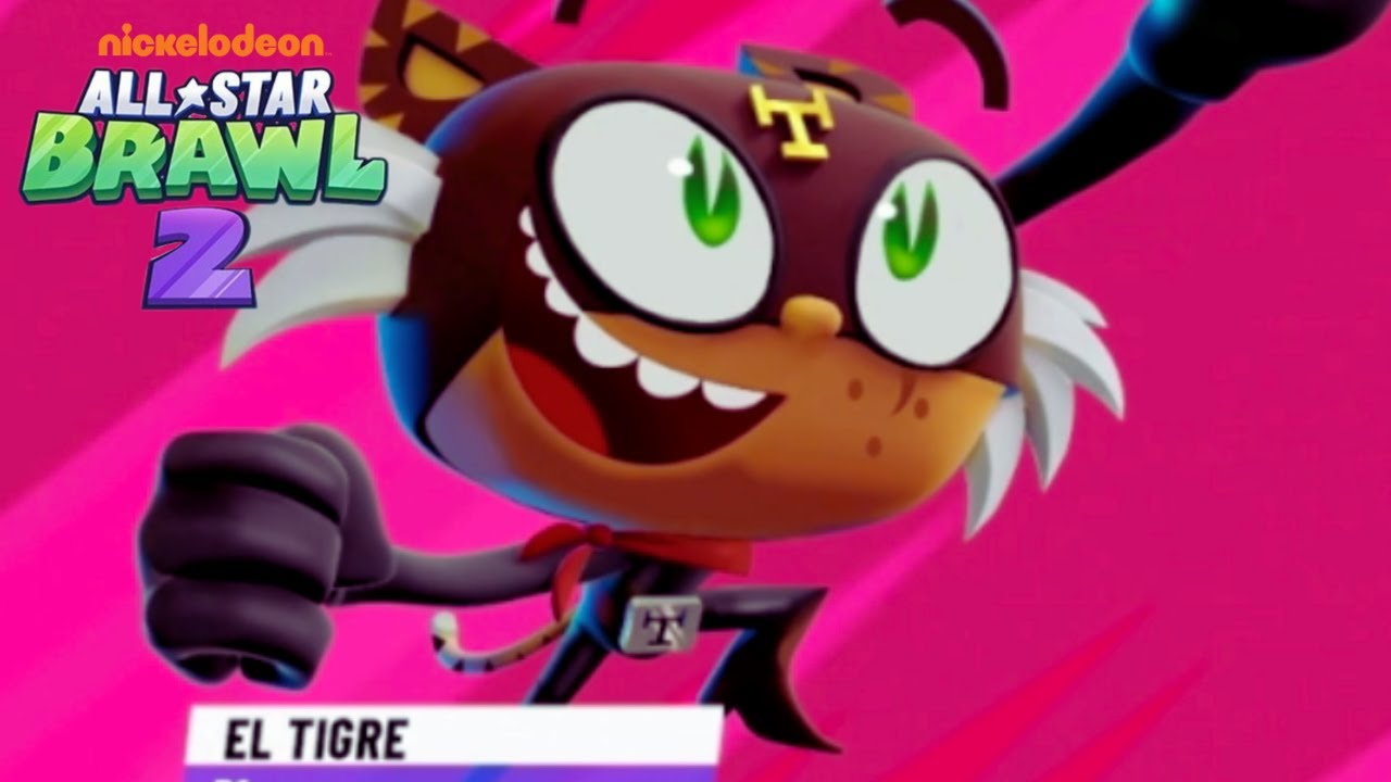 El Tigre Gameplay - Nickelodeon All Star Brawl 2 Gameplay - YouTube