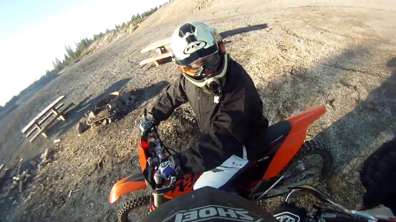 Some more dirt bike trail riding near Bend Oregon YouTube