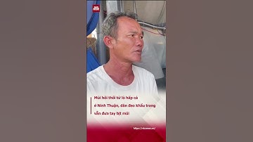 Mùi hôi thối từ lò hấp cá ở Ninh Thuận, dân đeo khẩu trang vẫn đưa tay bịt mũi