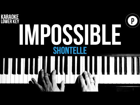 shontelle---impossible-karaoke-slower-acoustic-piano-instrumental-cover-lyrics-lower-key