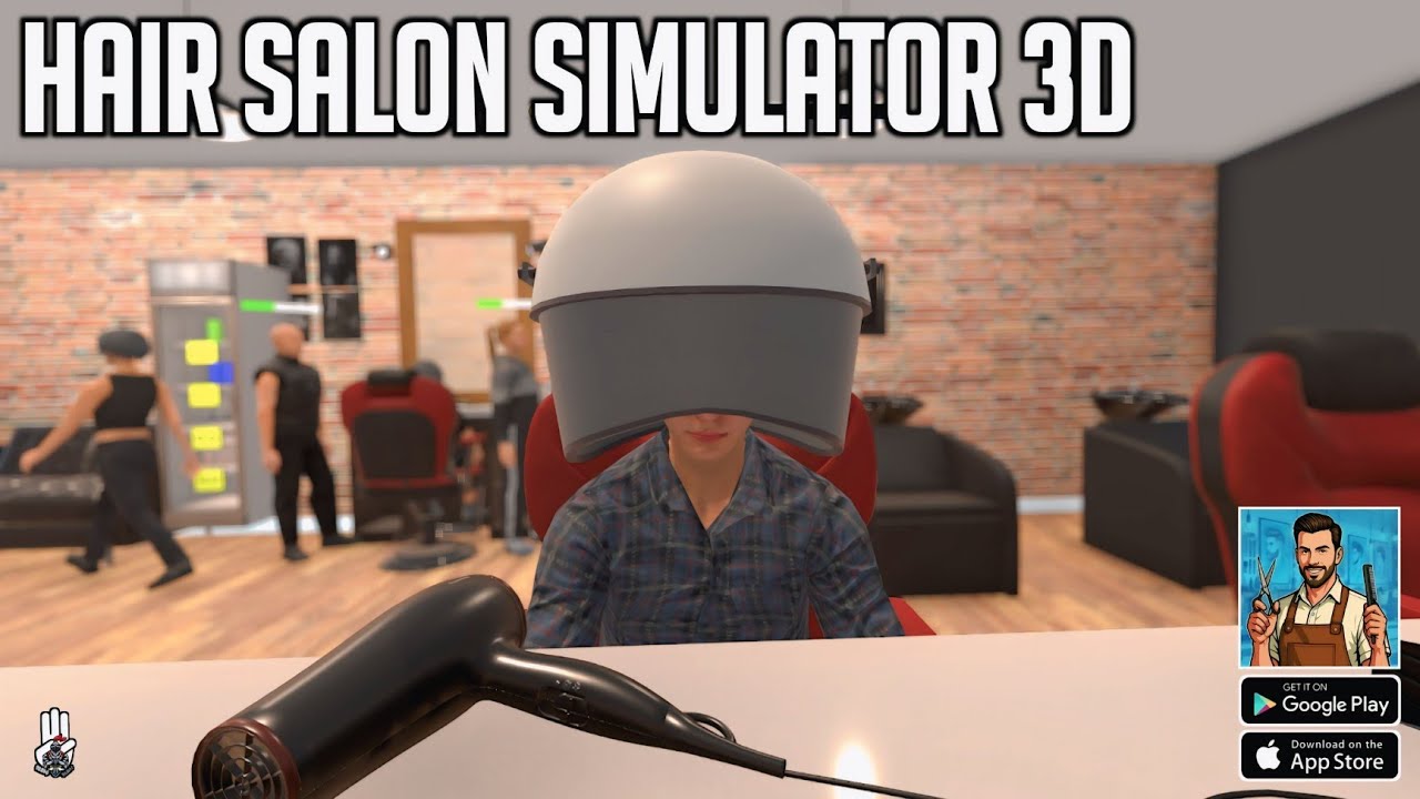 Hair Salon Simulator 3D Android Gameplay