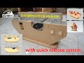 DIY  BENCHTOP JOINTER WITH QUICK RELEASE