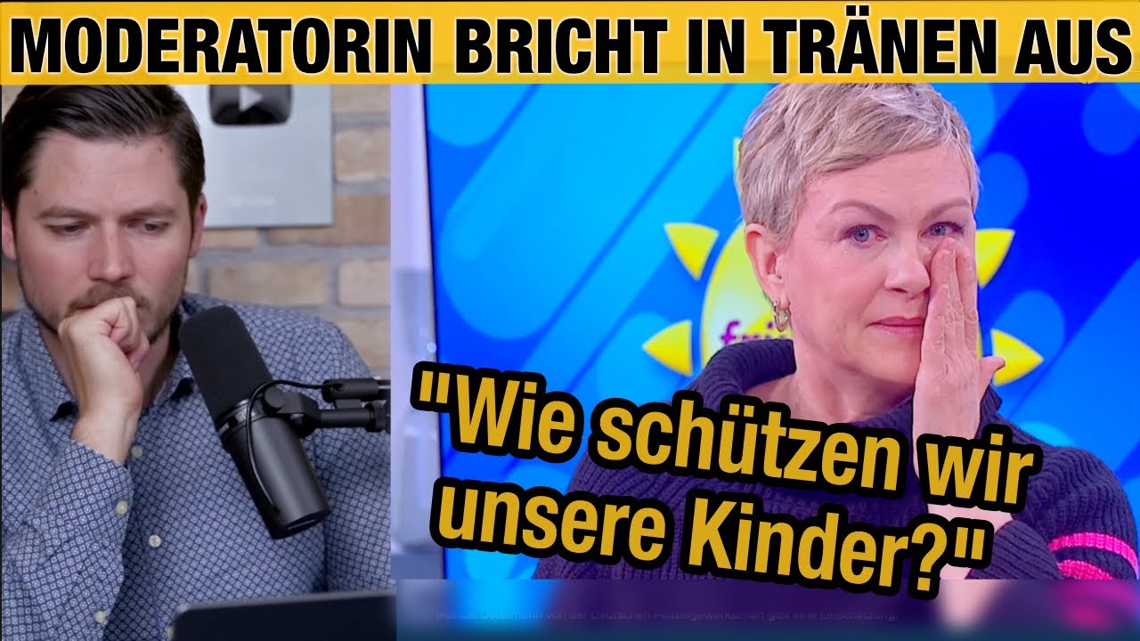 Wegen Aschaffenburg: Sat.1-Moderatorin bricht in Tränen aus! 
