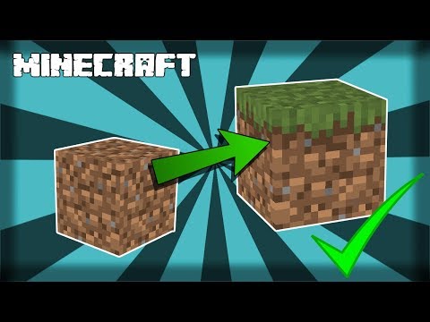 Video: Poți tunde iarba în minecraft?