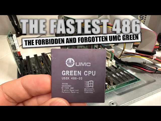 The Forbidden and Forgotten UMC Green 486 CPU class=