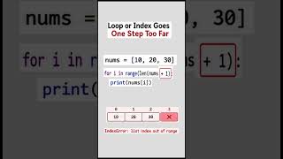 Off-By-One Errors in Python Explained in 5 Seconds 💥🚨🐍