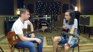 Anton Oparin - A Live Lesson with a Student: Alternate Picking Basics | part 1