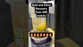 Gold & Silver Recovery from 450 Old Mobile Phone Boards #goldrecovery #gold