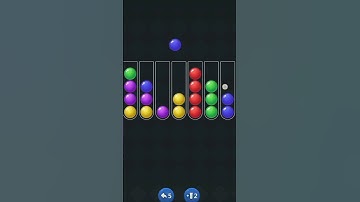 ball sort game @kk Gamer 532🔥 Level 21💯# shorts 👀sort. game video