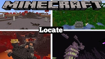 HOW TO USE THE LOCATE COMMAND IN MINECRAFT 1.16 (HOW TO GUIDES)