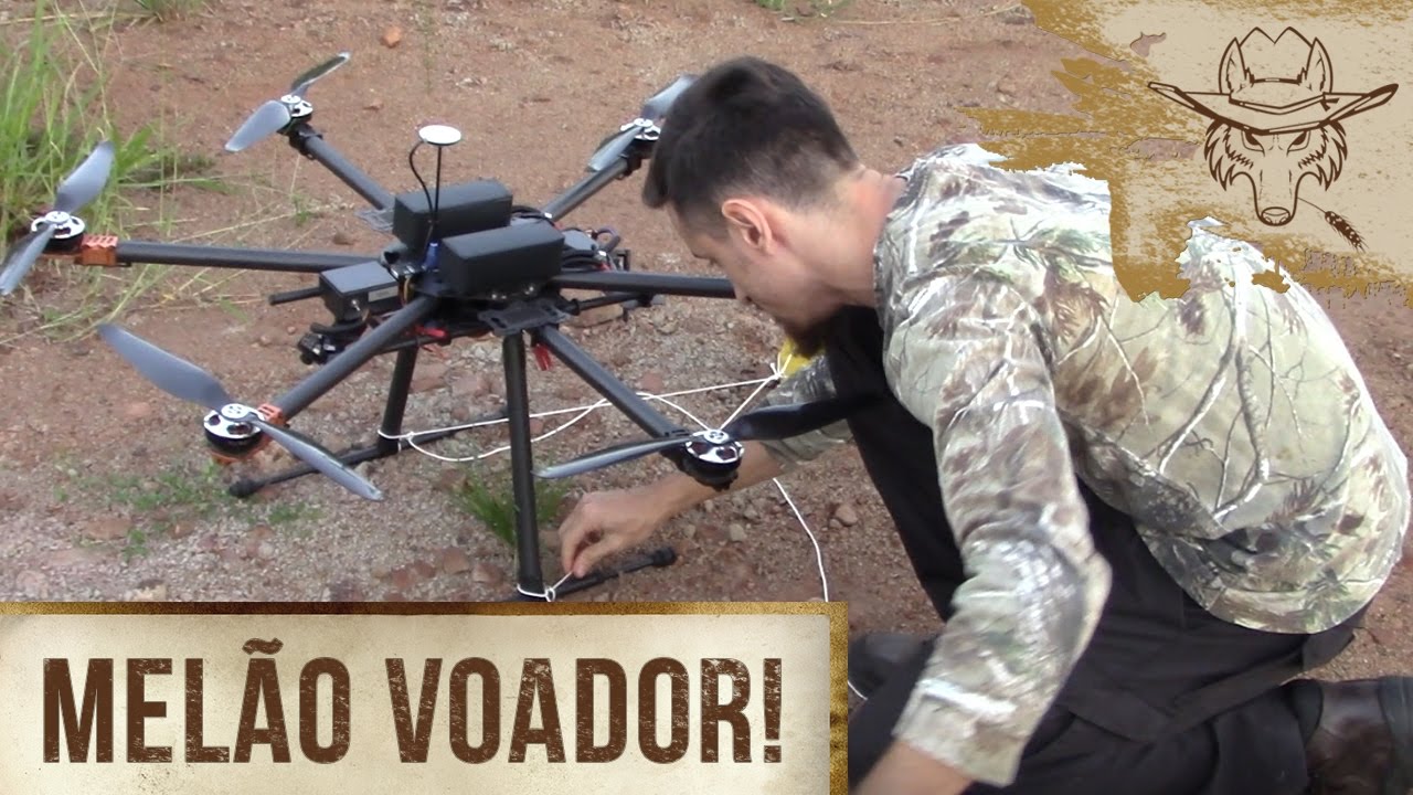 Drone + Balestra = Ideia absurda! - Covil do Lobo Ep.04 - YouTube