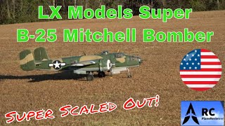 Super Cool WWII Bomber! LX Super B-25 Mitchell Bomber 2000mm