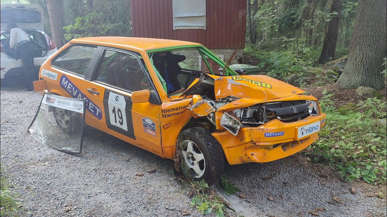 Luksushuvilat ralli 2023, incar ek 4 crash!