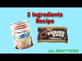 2 Ingredients Ice Cream Cake || NO BAKE Ice Cream Cake using Fudgee Barr
