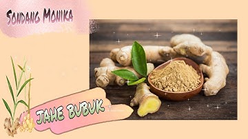 CARA MEMBUAT BUBUK JAHE INSTAN