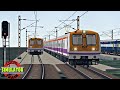 Virar - Andheri Slow Local Train|| Indian Train Simulator || MSTS Mumbai Local || Indian Railway ||