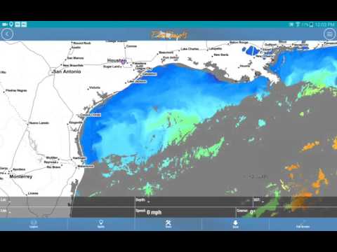RipCharts Custom Sea Temp Mobile App Tutorial