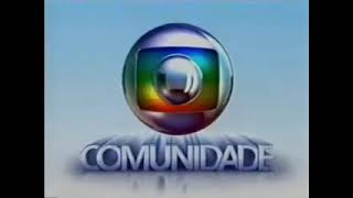 240P Vinheta Completa Do Globo Comunidade 2007 - Tv Globo