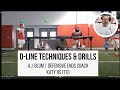 Aj blum talks dline techniques  drills