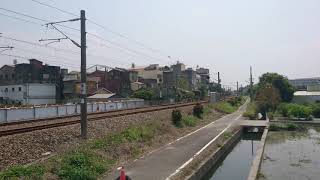 1070330 台鐵2184次區間車通過彰化田中員集路平交道