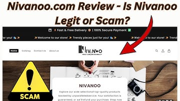 Nivanoo.com Review - Is Nivanoo Legit or Scam?