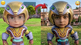 🔥Vir The Robot Boy Cartoon Characters in Real Life 😲 | Cartoon in real life 