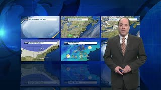 Watch: Wintry mix for some late Friday